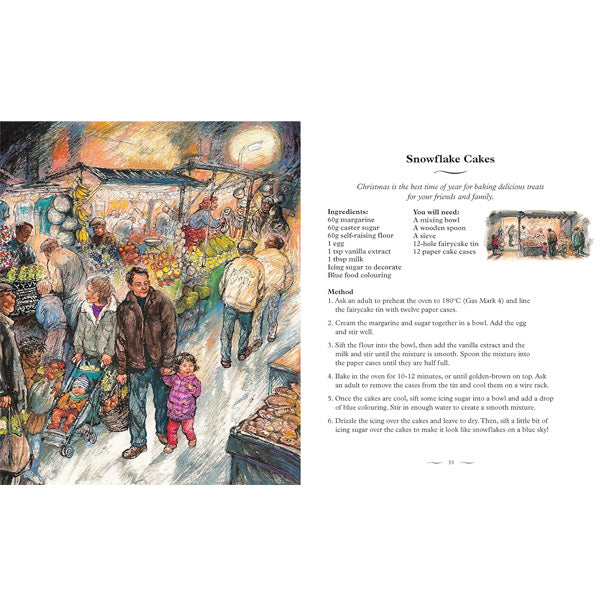 Snow in the Garden: A First Book of Christmas - Shirley Hughes