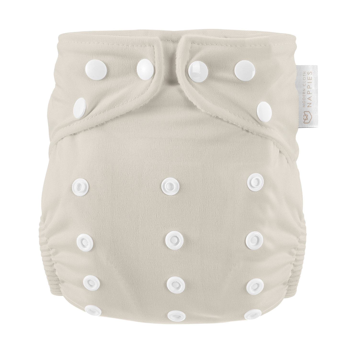 One Size All-In-One Reusable Cloth Nappy - Grey Mist