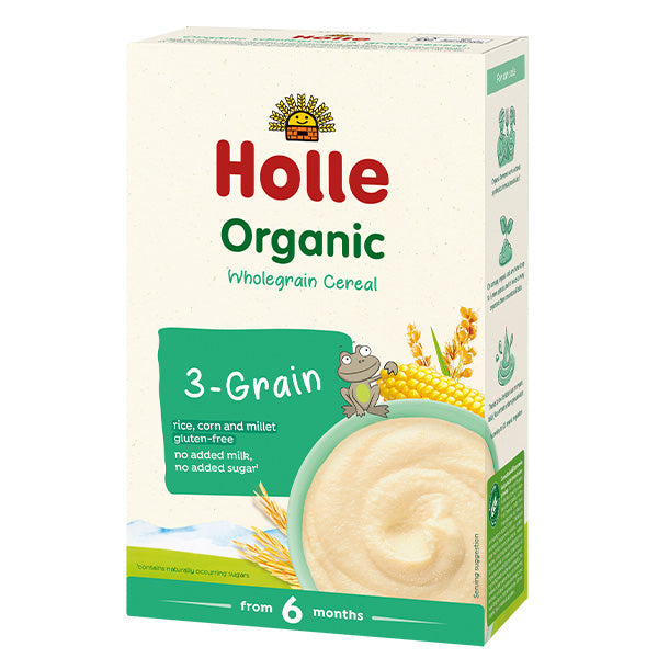 Holle Organic 3 Grain Baby Porridge