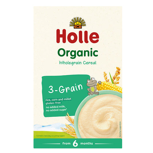Holle Organic 3 Grain Baby Porridge
