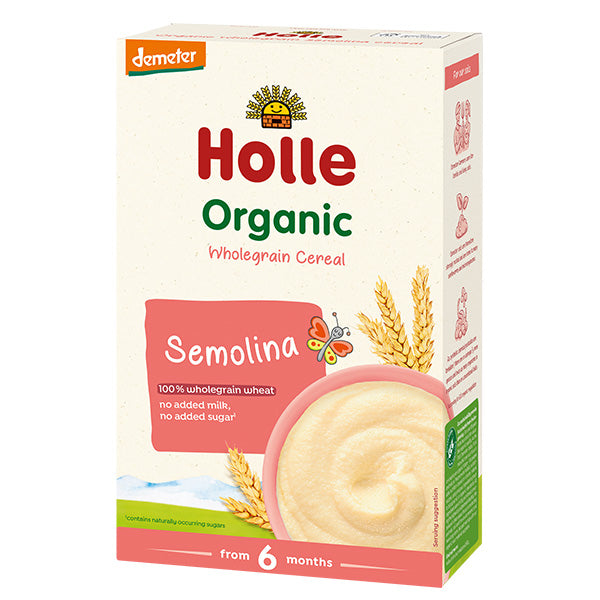 Holle Organic Semolina Baby Porridge