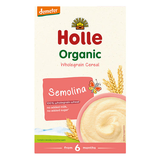Holle Organic Semolina Baby Porridge