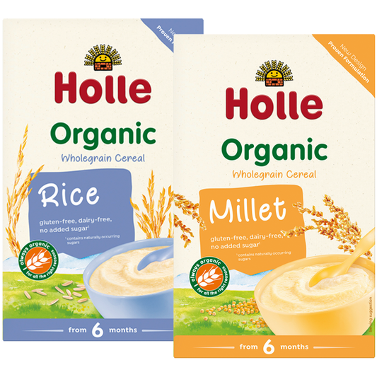 Holle Organic Baby Weaning Starter Porridge Pack