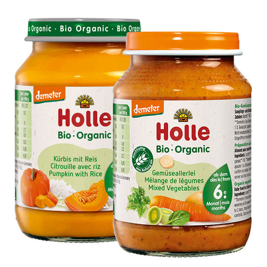 Holle Organic Baby Vegetable Lunchtime Set - 2