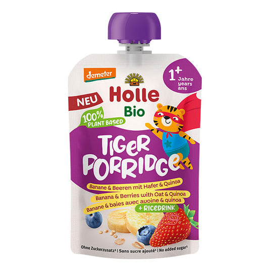 Holle Organic Baby Food Pouch - Tiger Porridge