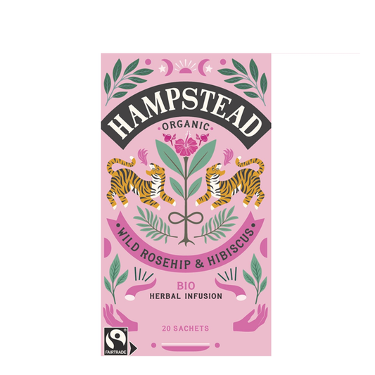 Hampstead Organic Rosehip & Hibiscus Tea