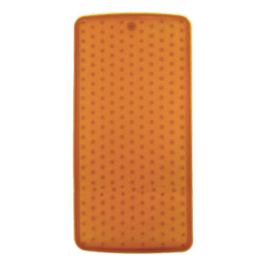 Hevea Natural Rubber Honeycomb Bath Mat Natural