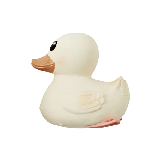 Hevea Kawan Mini Natural Rubber Duck - Marshmallow White