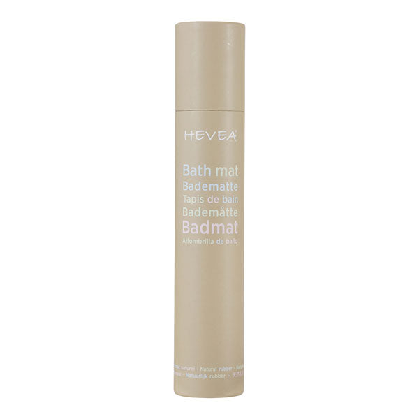 Hevea Natural Rubber Baby Bath Mat - Charcoal Tube packaging