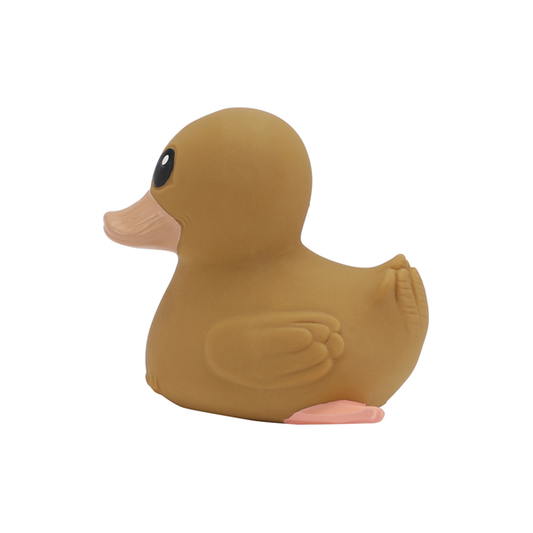 Hevea Kawan Mini Natural Rubber Duck Golden Ochre