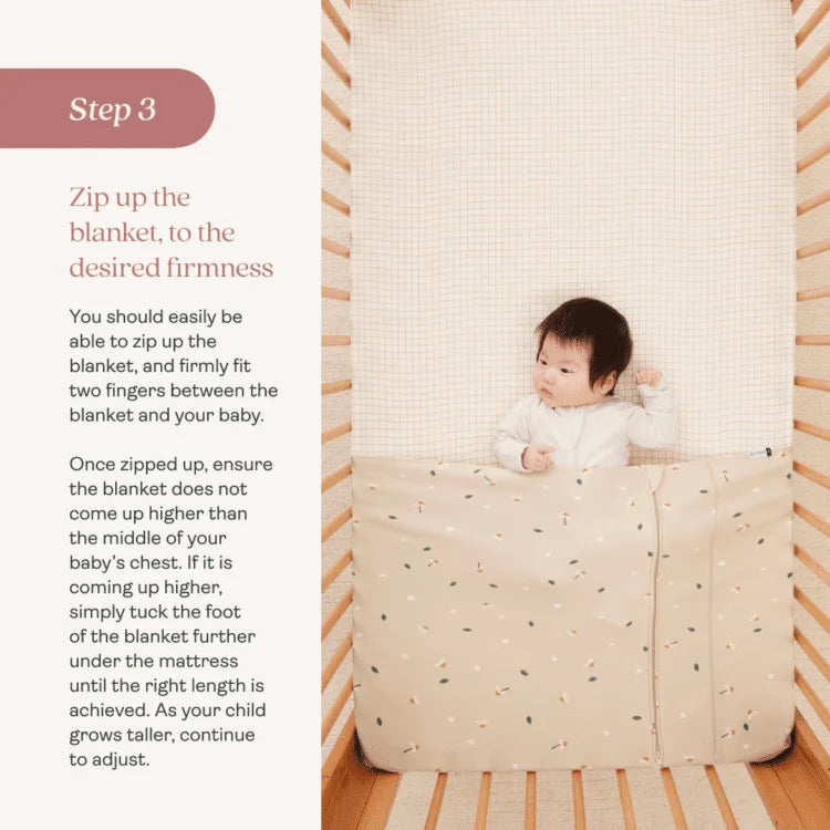 ergoPouch - Organic Untuckable Safer Sleep HugMe Blanket 0.2 / 1.0 TOG