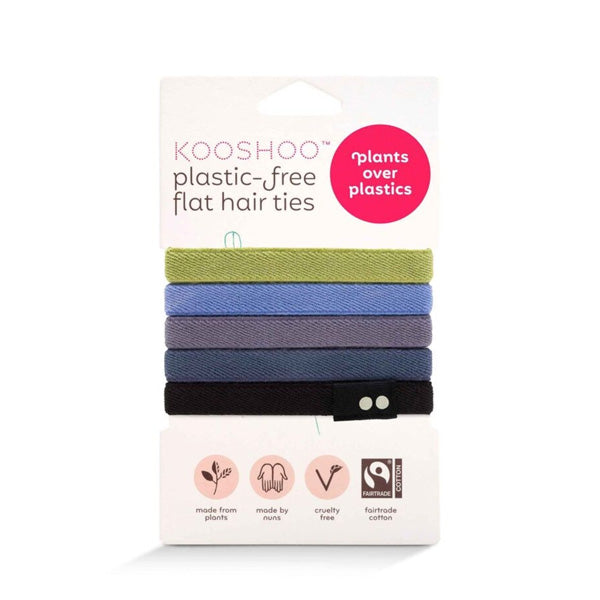 Kooshoo Plastic Free Hair Ties - Sea to Sky