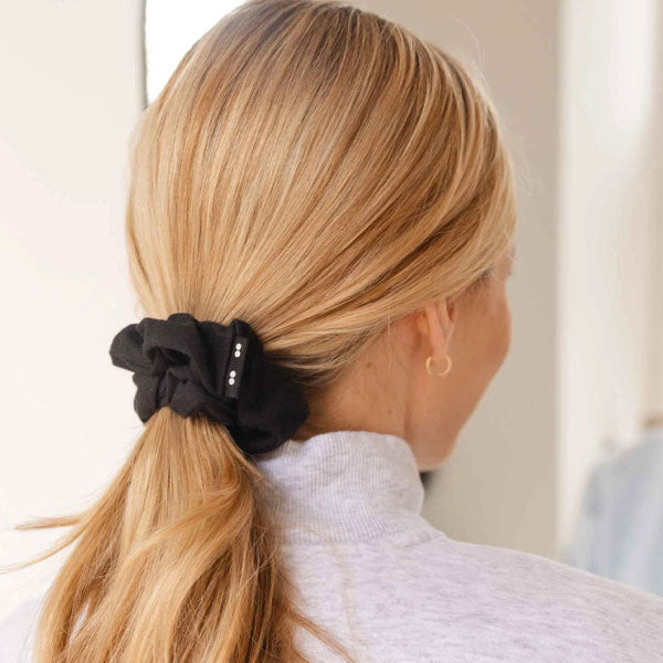 Kooshoo Organic Plastic Free Scrunchies - Black