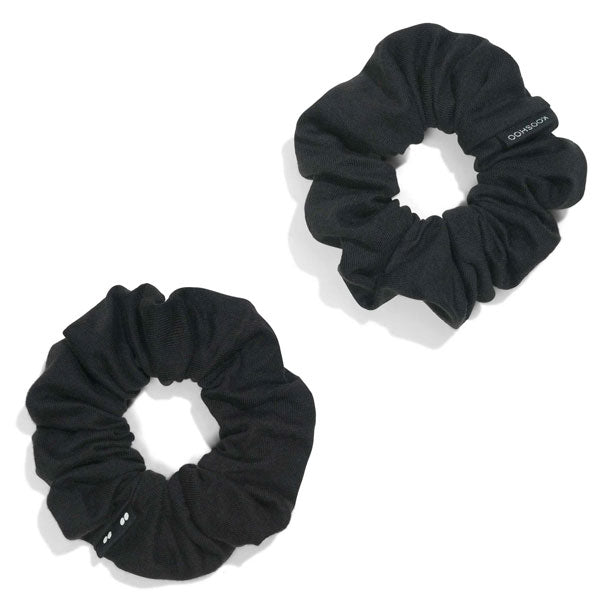 Kooshoo Organic Plastic Free Scrunchies - Black
