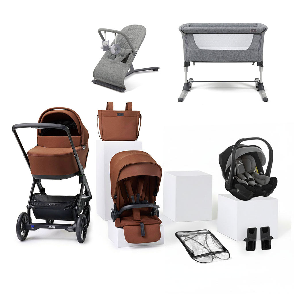 Jane Keep 3in1 Travel System + Sleep Carrycot + Be Cool i-Size Car Seat + Nursery Bundle