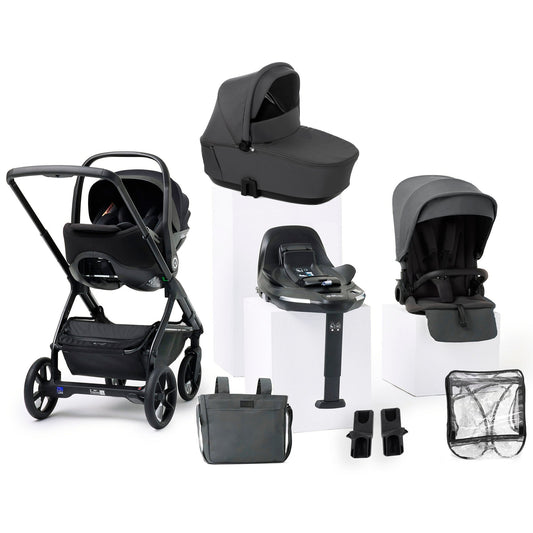 Jane Keep 3in1 + Sleep Carrycot + Kombibaby Lie-Flat 360 Baby Car Seat Bundle