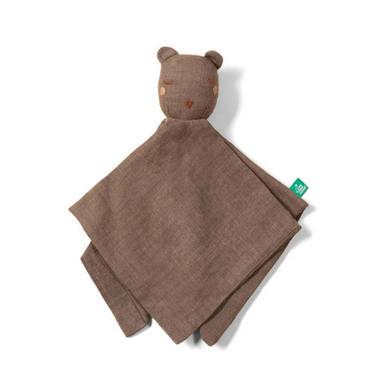 Bear Organic Baby Comforter Toy