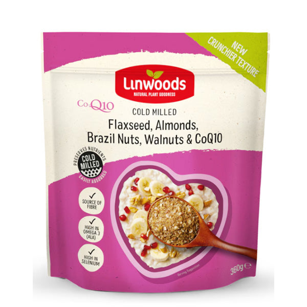 Linwoods Cold Milled Flaxseeds, Almonds, Brazil Nuts, Walnuts