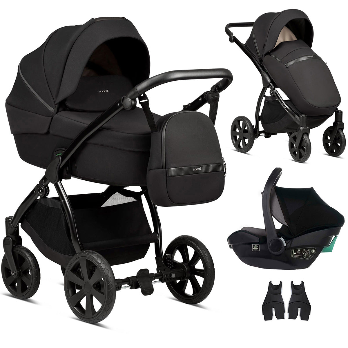 Noordi Luno All Trails 2in1, Midnight