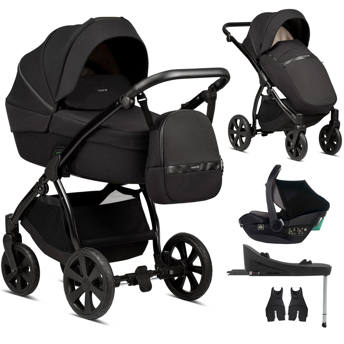 Noordi Luno All Trails 2in1, Midnight