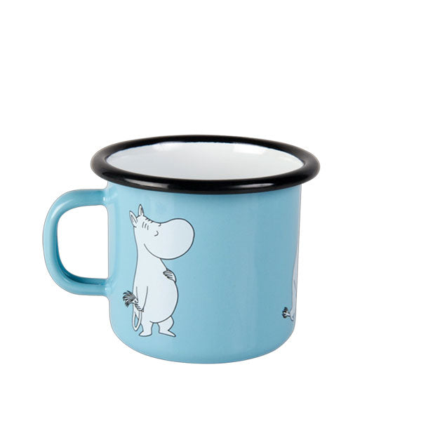 Moomin Enamel Mug - Moomintroll Light Blue 0.25L