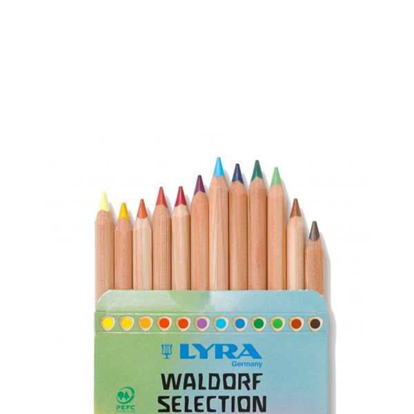 Lyra Waldorf Selection 12 Coloured Pencils