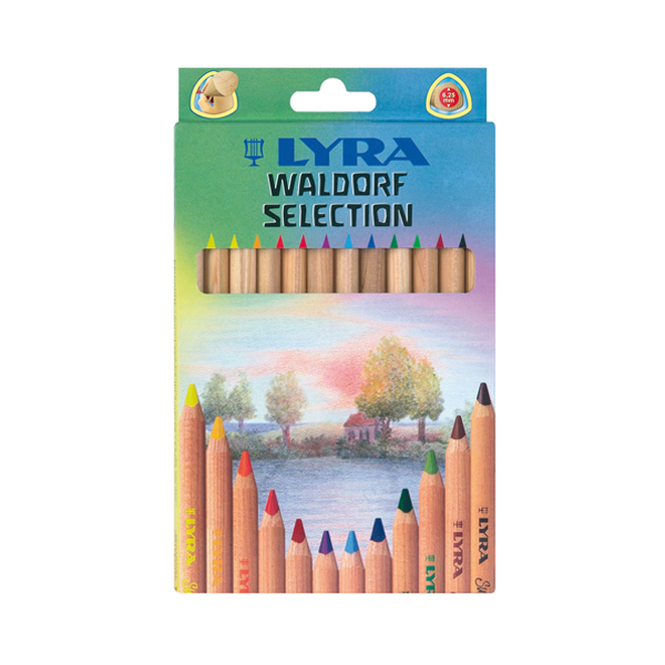Lyra Waldorf Selection 12 Coloured Pencils