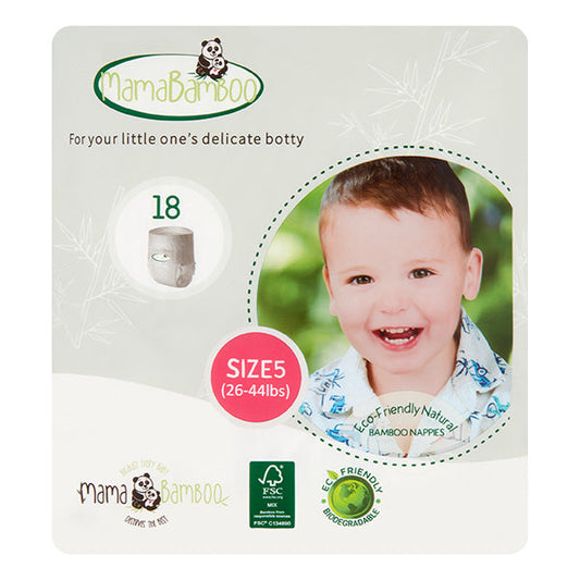 Mama Bamboo Sustainable Bamboo Nappy Pants - Size 5