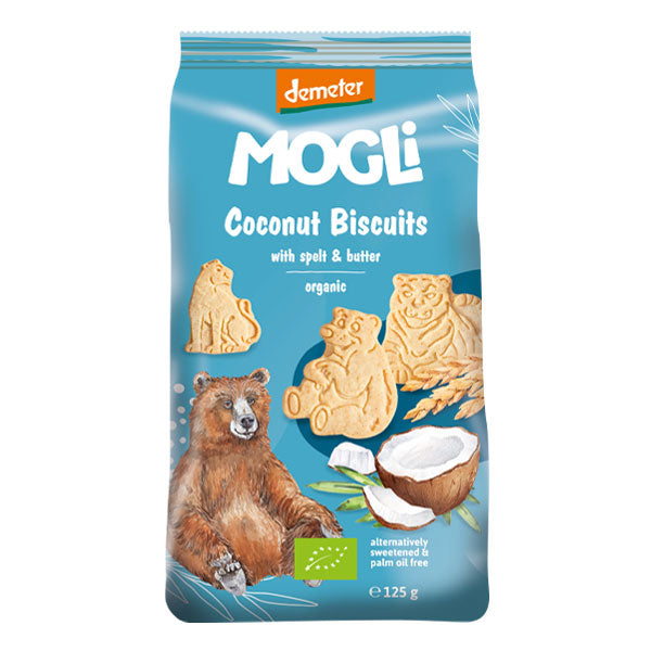 MOGLi Organic Coconut Biscuits