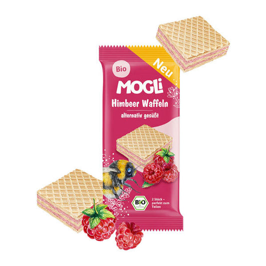 MOGLi Organic Raspberry Wafer
