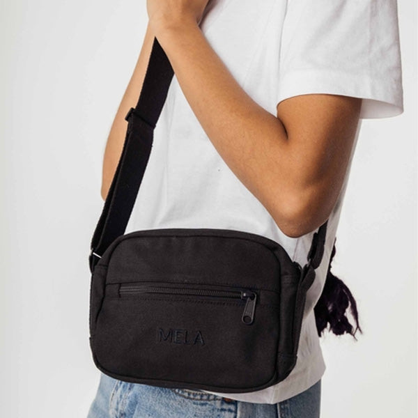 Mela Organic Cotton Canvas Crossbody Bag Patni