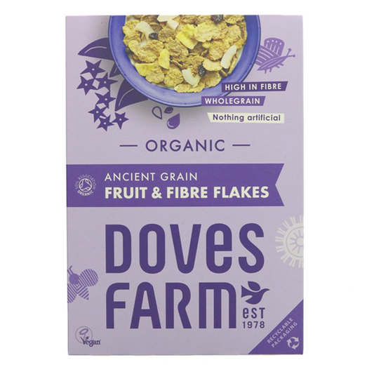 Doves Farm Organic Ancient Grain Fruit & Fibre Flakes