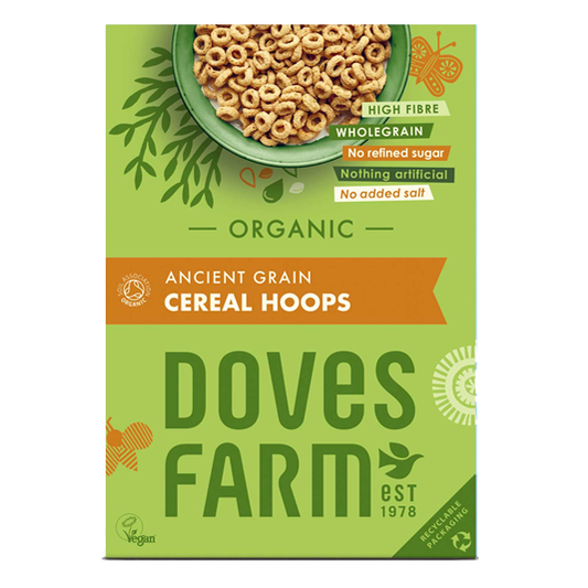 Doves Farm Organic Ancient Grain Cereal Hoops