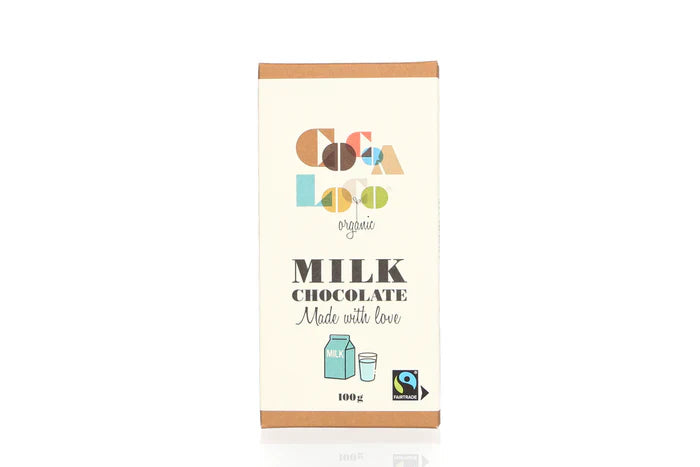 Cocoa Loco Organic Milk Chocolate Bar