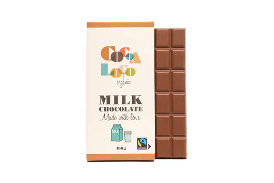Cocoa Loco Organic Milk Chocolate Bar