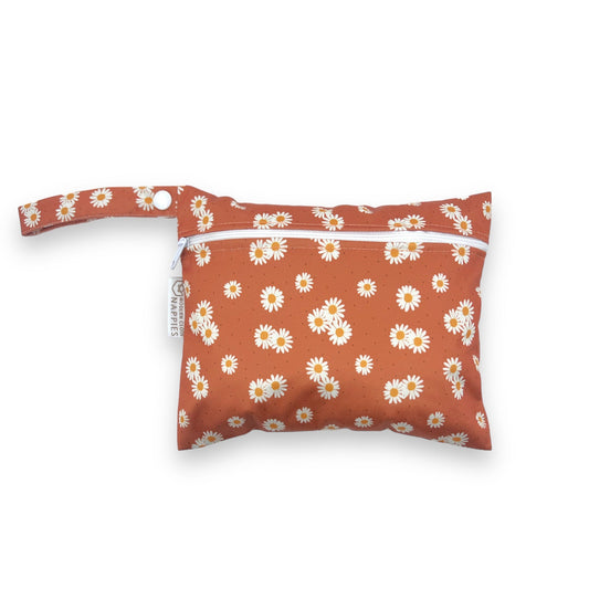Reusable Mini Wet Bag - Ditsy Daisy