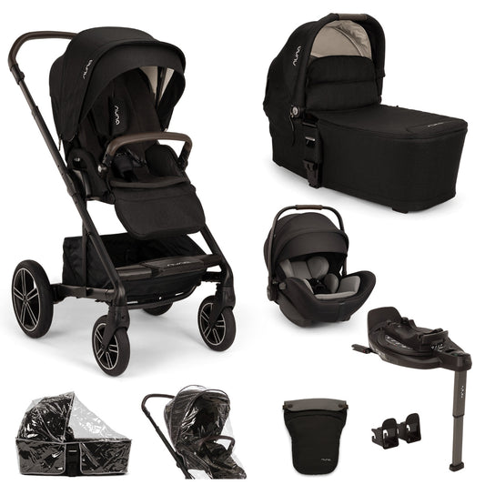 Nuna MIXX Next with ARRA Flex & Base Curv Travel System Bundle