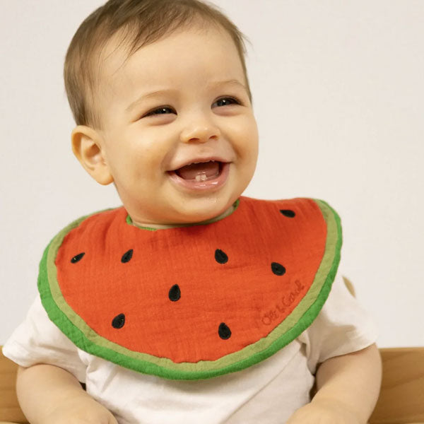 Oli&Carol Wally the Watermelon Bib