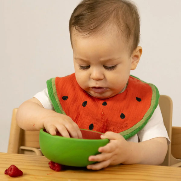 Oli&Carol Wally the Watermelon Bib