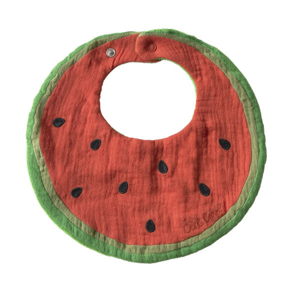 Oli&Carol Wally the Watermelon Bib