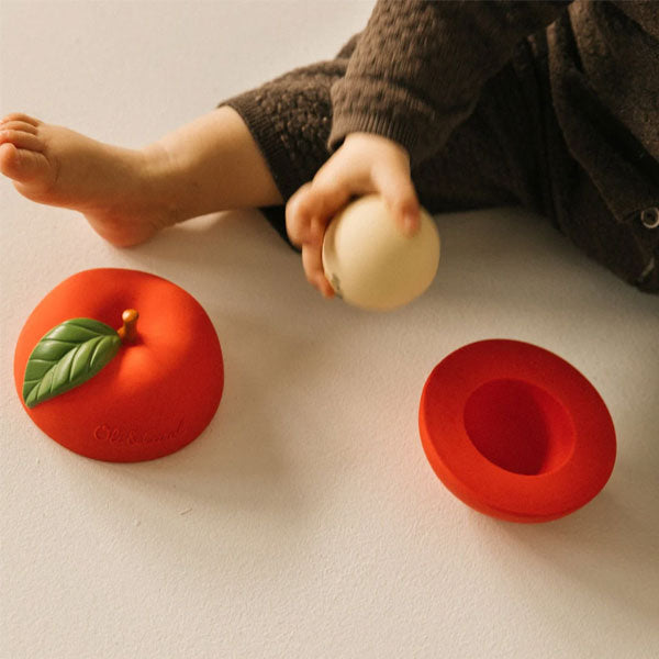 Oli&Carol Pepa Apple Stacking & Ball Baby Toy