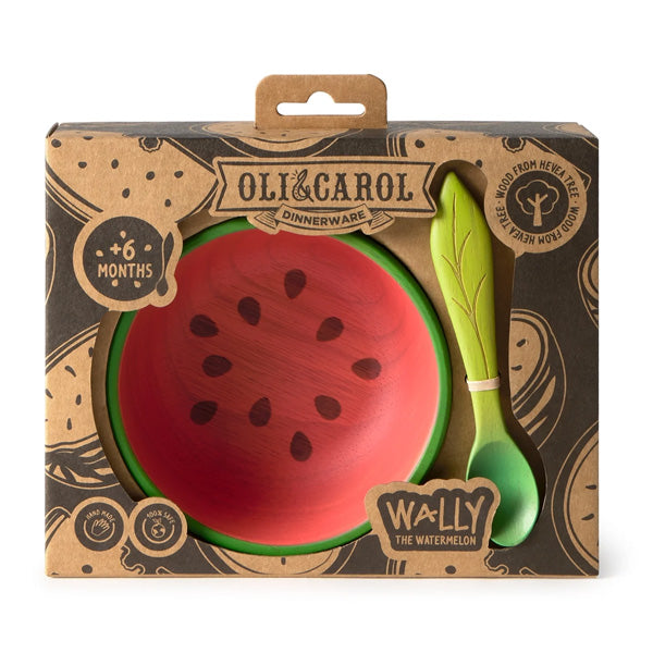 Wally The Watermelon Bowl & Spoon Set