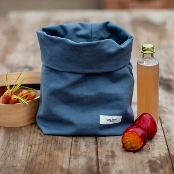 The Organic Company Lunch Bag Blue