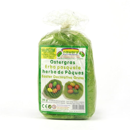 OkoNorm Nawaro Easter Grass - 20g Plant-Dyed Wool