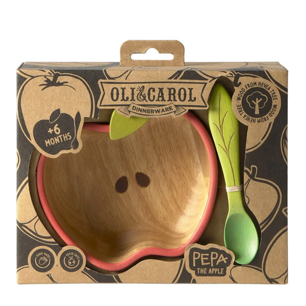 Pepa The Apple Bowl & Spoon Set