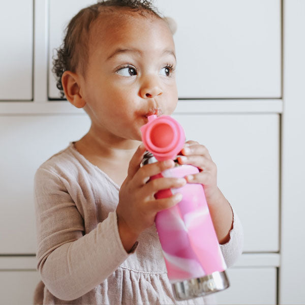 Pura Silicone Sports STRAW Top - Rose