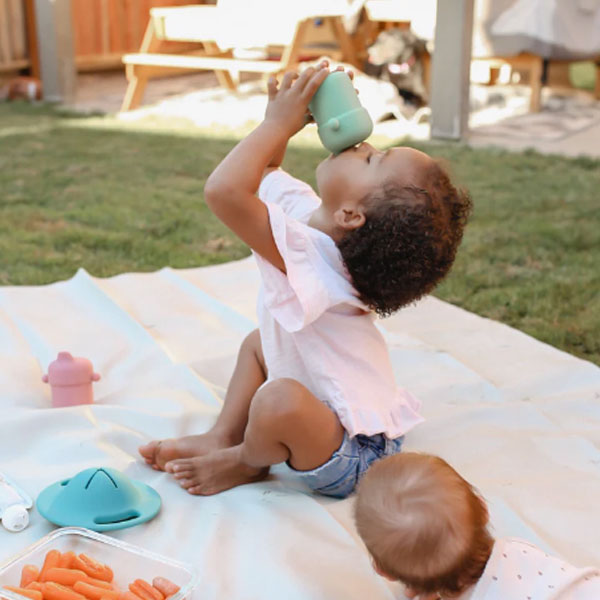 Pura my-my Sippy Cup Set of 2 -  Mint / Moss