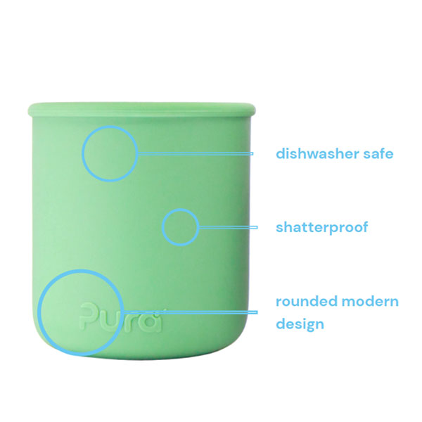 Pura my-my Trainer Cup Set of 3 -  Mint / Moss / Slate