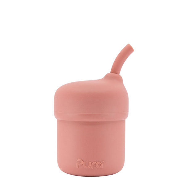 Pura my-my Straw Cup -  Rose