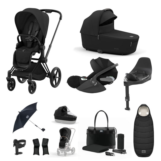 Cybex Priam 11 Piece Accessory Bundle With Cloud T Plus & Base